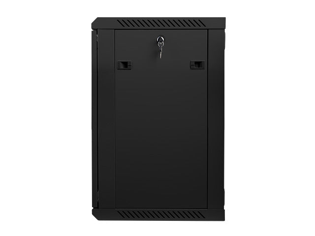 Lanberg rack cabinet 19" wall-mount 15U / 600x450 for self-assembly (flat pack), black