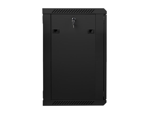 Lanberg rack cabinet 19" wall-mount 15U / 600x450 for self-assembly (flat pack), black
