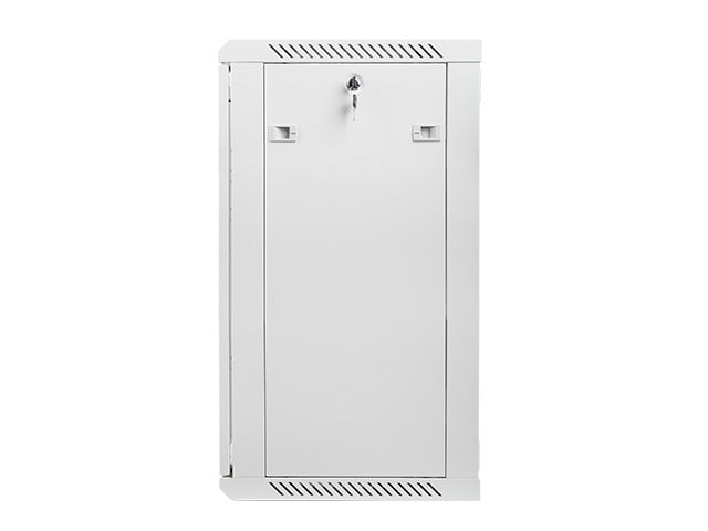 Lanberg rack cabinet 19" wall-mount 18U / 600x450 for self-assembly (flat pack), grey