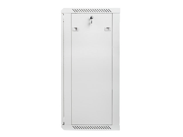 Lanberg rack cabinet 19" wall-mount 22U / 600x450 for self-assembly (flat pack), grey