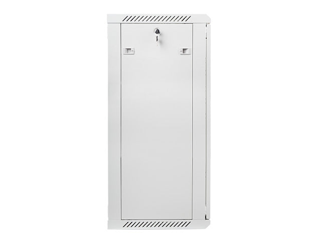 Lanberg rack cabinet 19" wall-mount 22U / 600x450 for self-assembly (flat pack), grey