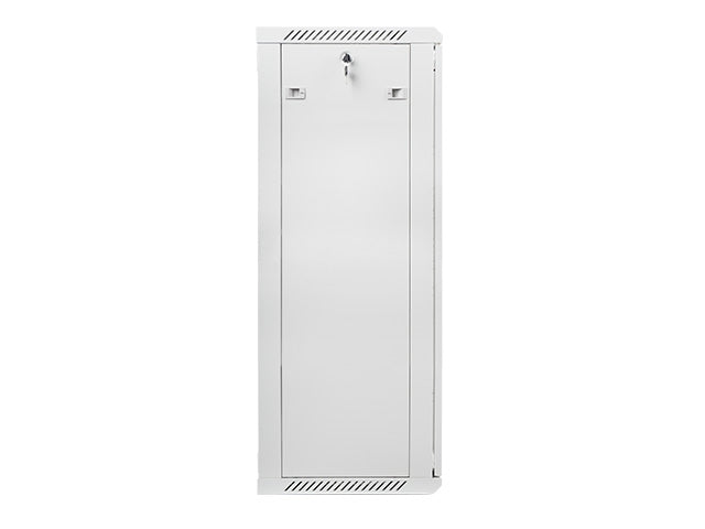 Lanberg rack cabinet 19" wall-mount 27U / 600x450 for self-assembly (flat pack), grey