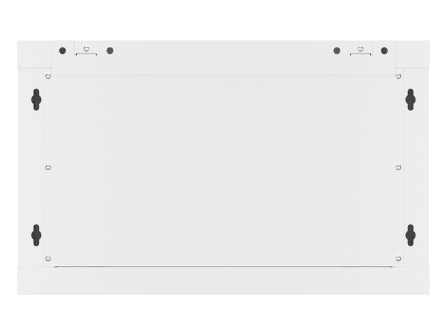 Lanberg rack cabinet 19" wall-mount 6U/600x600 for self-assembly with metal door grey (flat pack)