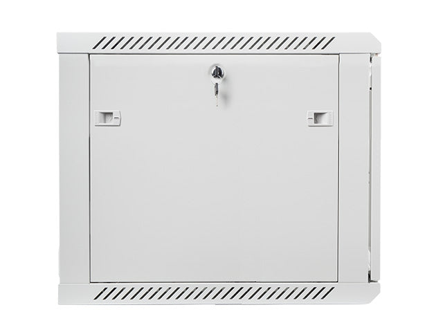 Lanberg rack cabinet 19" wall-mount 9U / 600x600 for self-assembly (flat pack), grey