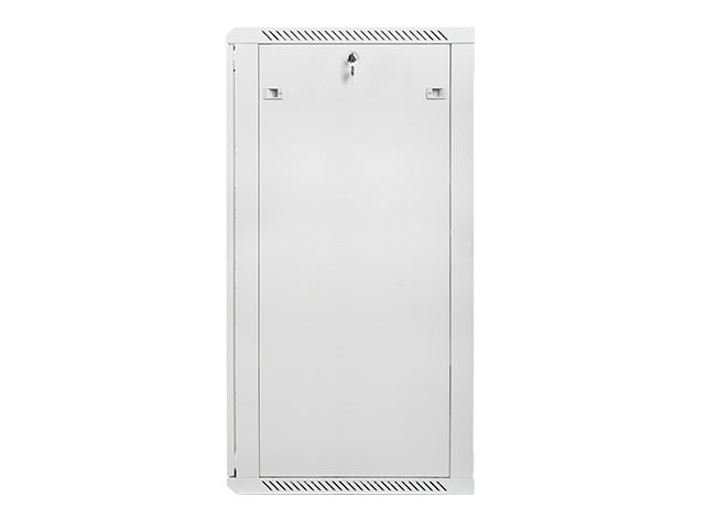 Lanberg rack cabinet 19" wall-mount 27U / 600x600 for self-assembly (flat pack), grey