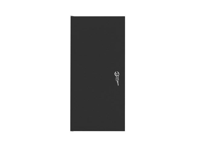 Lanberg rack cabinet 10" wall-mount 12U/280x310 for self-assembly with metal door black (flat pack)
