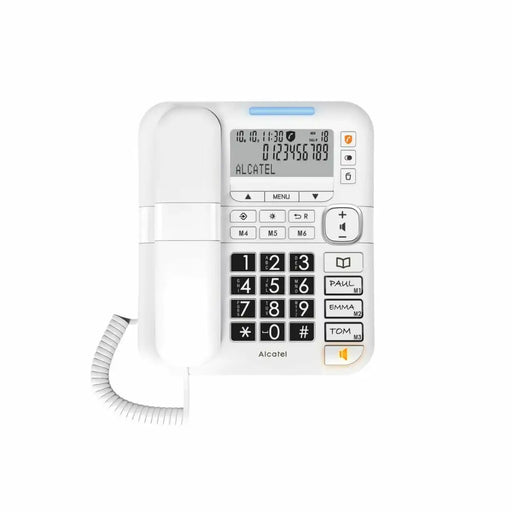 Landline Telephone Alcatel TMAX White - Електроника Телефони и таблети<<<Компютри| Електроника<<<BigBuy&&&Стационарни и