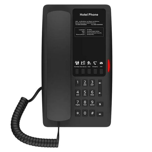 Landline Telephone Fanvil H4W Black - Електроника Телефони и таблети<<<Компютри| Електроника<<<BigBuy&&&Стационарни и