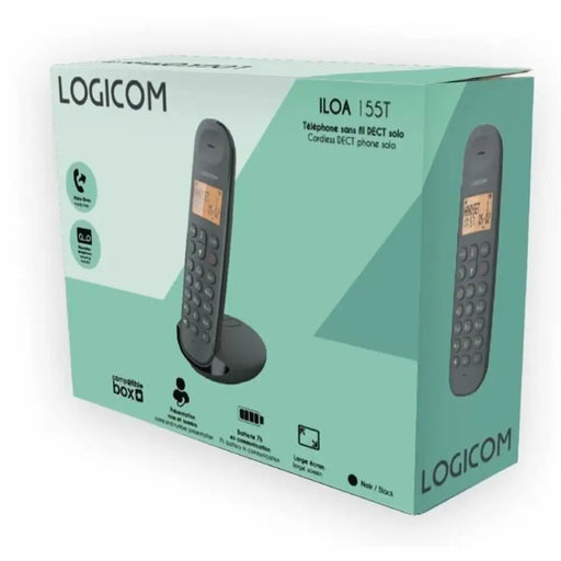 Landline Telephone Logicom DECT ILOA 155T SOLO Black - Електроника Телефони и таблети<<<Компютри|