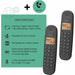 Landline Telephone Logicom DECT ILOA 250 DUO Black - Електроника Телефони и таблети<<<Компютри|