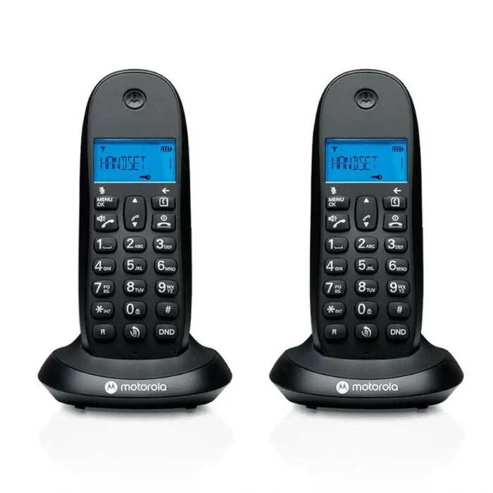 Landline Telephone Motorola C1002 CB+ Black - Електроника Телефони и таблети<<<Компютри|