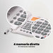 Landline Telephone SPC Internet 3612B White - Стационарни и IP телефони<<<Електроника Телефони и таблети<<<Компютри|