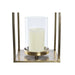 Lantern DKD Home Decor Crystal Golden Aluminium (19 x 19 x 43 cm) - Декорация и Осветление<<<Дом