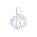 Lantern DKD Home Decor Crystal White Bamboo (35 x 35 x 29 cm) - Декорация и Осветление<<<Дом Градина<<<BigBuy&&&Свещи и