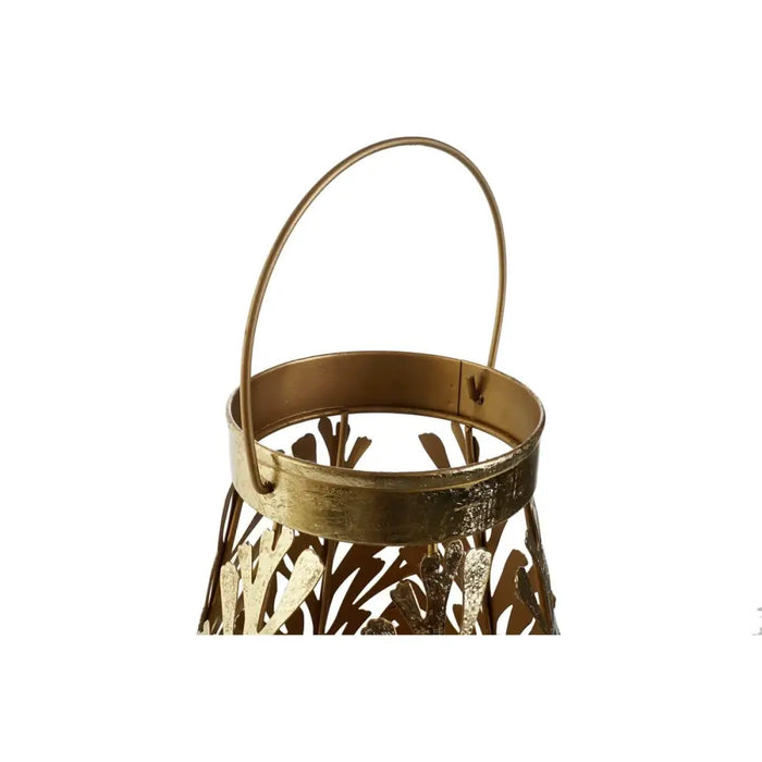 Lantern DKD Home Decor Golden Metal 25 x 25 x 42 cm - Декорация и Осветление<<<Дом Градина<<<BigBuy&&&Свещи и