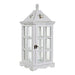 Lantern DKD Home Decor White Crystal Pinewood (21 x 21 x 51 cm) - Свещи и Свещници<<<Декорация и Осветление<<<Дом