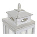 Lantern DKD Home Decor White Crystal Pinewood (22.5 x 22.5 x 47 cm) - Декорация и Осветление<<<Дом