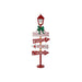 Lantern Home ESPRIT Red Metal 54,5 x 22 x 154 cm - Лампи<<<Декорация и Осветление<<<Дом Градина<<<BigBuy