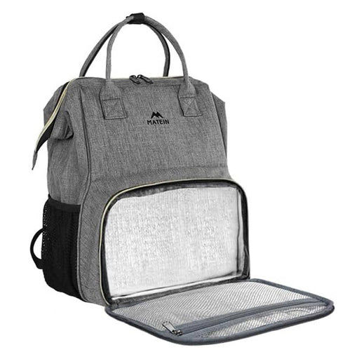 Laptop Backpack / Lunch Bag 15.6’’ Matein 1368 USB Grey - Bags cases backpacks<<<IT Accessories<<<InnproXML