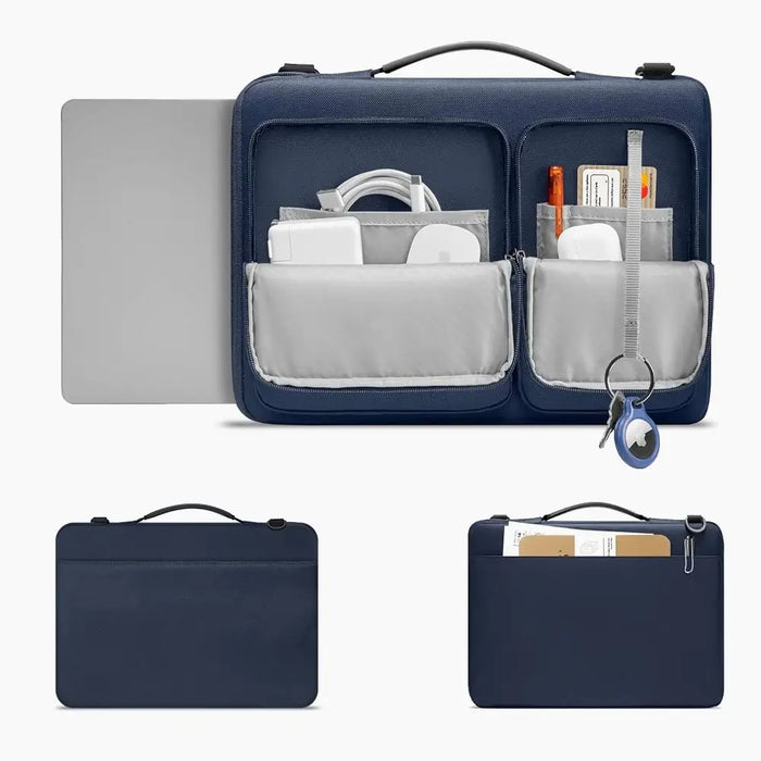 Laptop Bag 13-14 Tech-Protect Defender Bag - Blue - Laptop bags<<<HurtelXML