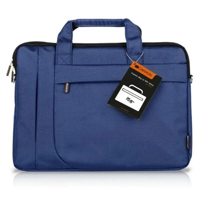 Laptop bag Canyon CNE-CB5BL3 15.6’’ BLUE - Чанти<<<Лаптопи компютри и периферия<<<ZoraSite