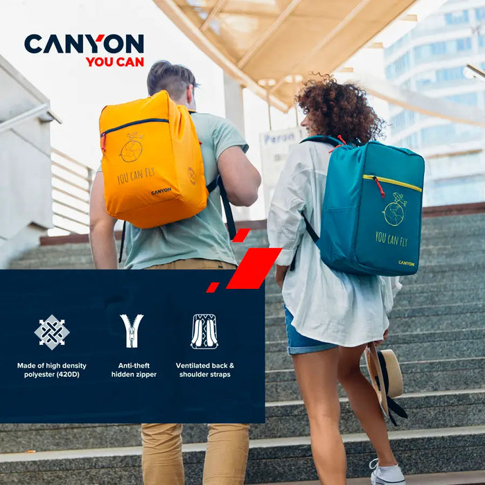 Laptop Bag CANYON CNS-CSZ03DGN01 15.6’’ Backpack - Чанти<<<Периферия<<<Компютри и периферия<<<TechMart