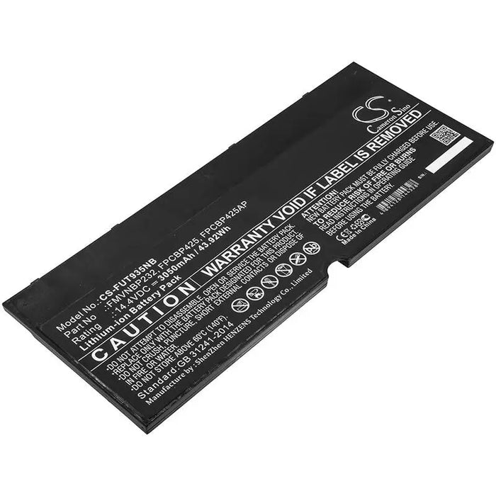 Laptop Battery FUJITSU CS-FUT935NB LifeBook T935 U745 FMVNBP232 LiIon 14.4V 3050mAh CAMERON SINO - Батерии за