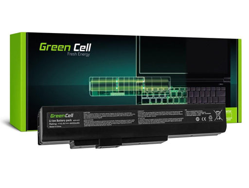 Laptop battery GREEN CELL FPCBP344 Fujitsu LifeBook N532 NH532 MSI A6400 CR640 CX640 MS-16Y1 14.4V 4400mA - Батерии за