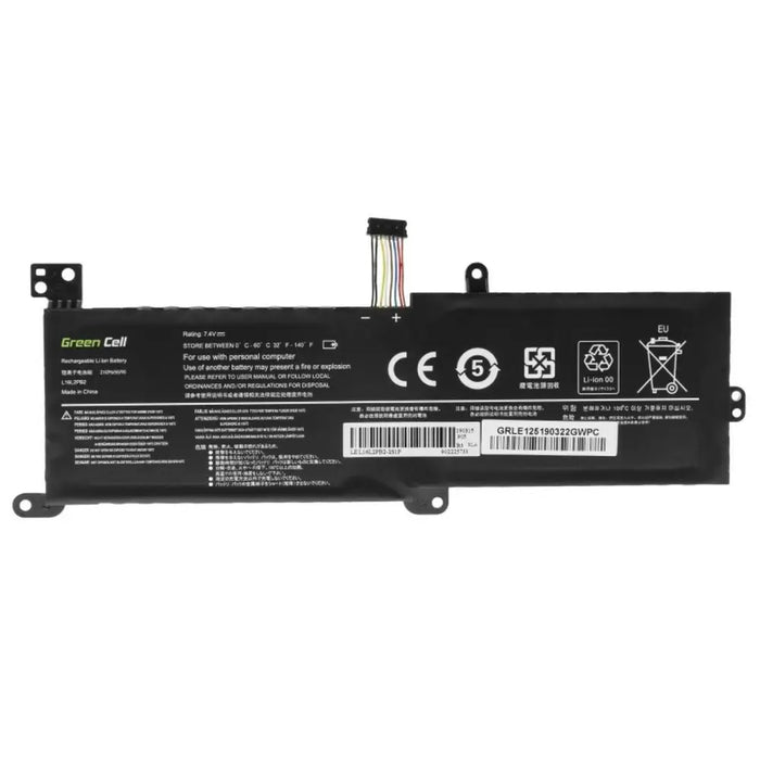 Laptop Battery Green Cell LE125 Black 3500 mAh - Батерии за лаптоп<<<Компютър Мрежи и компоненти<<<Компютри|