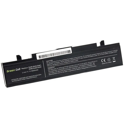 Laptop Battery Green Cell SA02 Black 6600 MAH - Батерии за лаптопи<<<Батерии и зарядни у-ва<<<ValiAPI&&&Батерии за