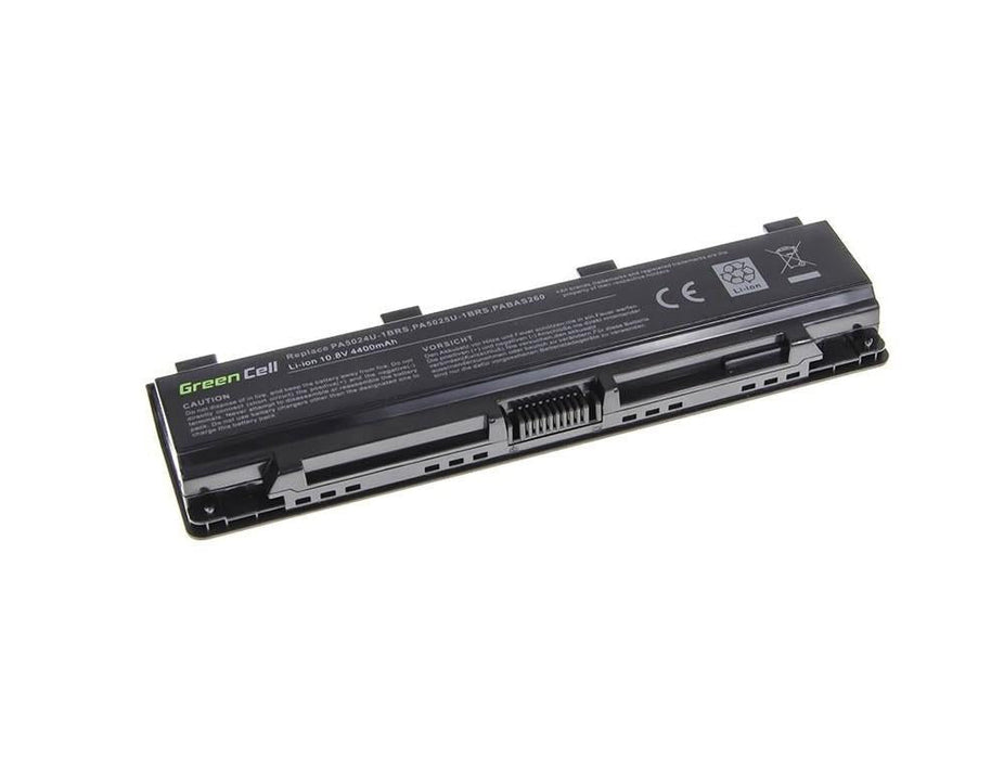 Laptop battery GREEN CELL TOSHIBA PA5023/PA5024 Satellite C850 C855 C870 L850 L855 10.8V 4400mAh - Батерии за