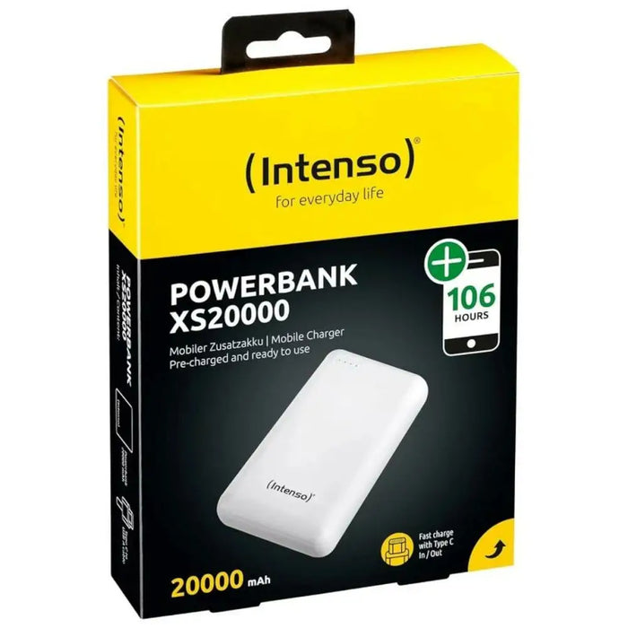 Laptop Battery INTENSO XS20000 White 20000 mAh - Компютър Мрежи и компоненти<<<Компютри| Електроника<<<BigBuy&&&Батерии