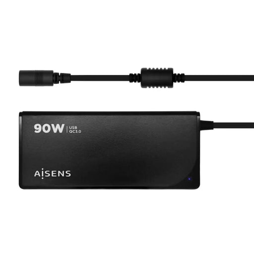 Laptop Charger Aisens ASLC-90WAUTO-BK Universal - Електроника Периферни и резервни части<<<Компютри|