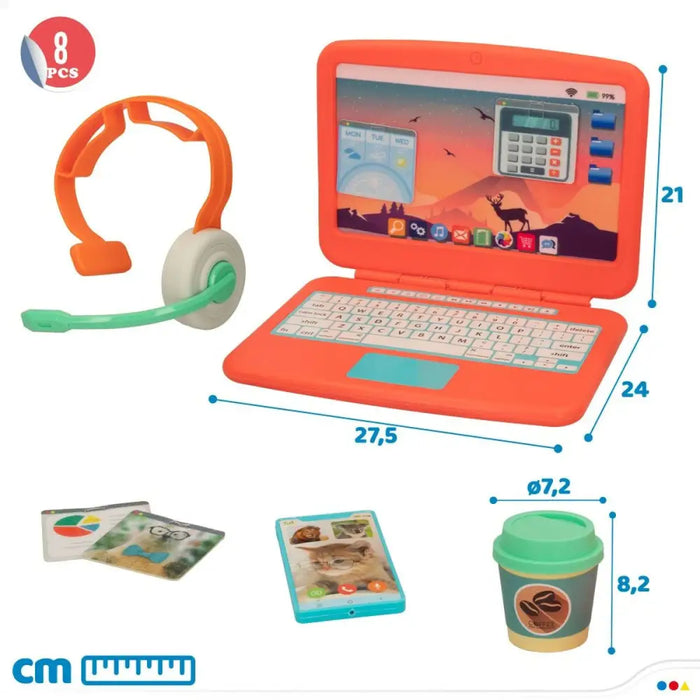 Laptop computer Colorbaby Good Idea - Електроника Игри<<<Компютри| Електроника<<<BigBuy&&&Конзоли<<<Електроника