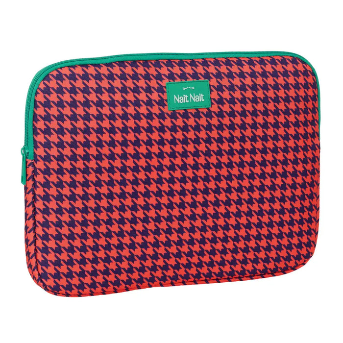 Laptop Cover Nait Nait Pata de gallo coral Coral 34 x 25 x 2 cm - Електроника Телефони и таблети<<<Компютри|