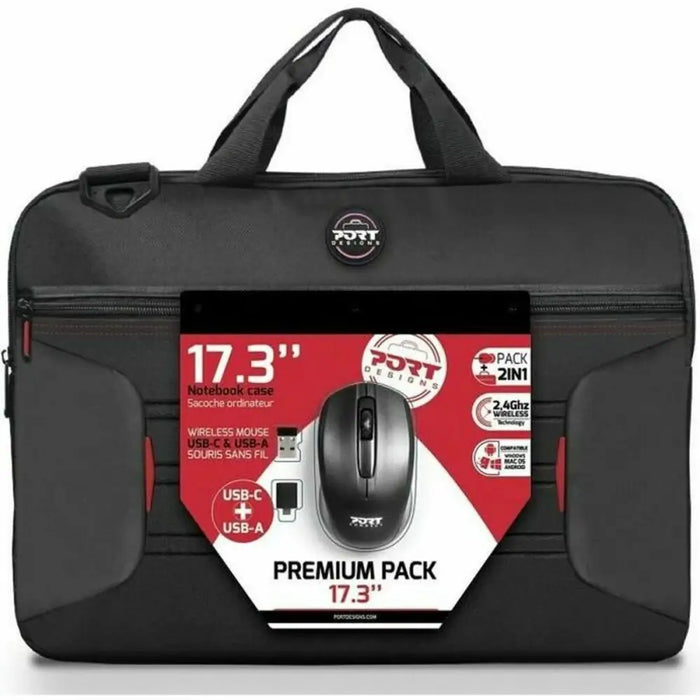 Laptop Cover Port Designs Black - Електроника Телефони и таблети<<<Компютри| Електроника<<<BigBuy&&&Калъфи за