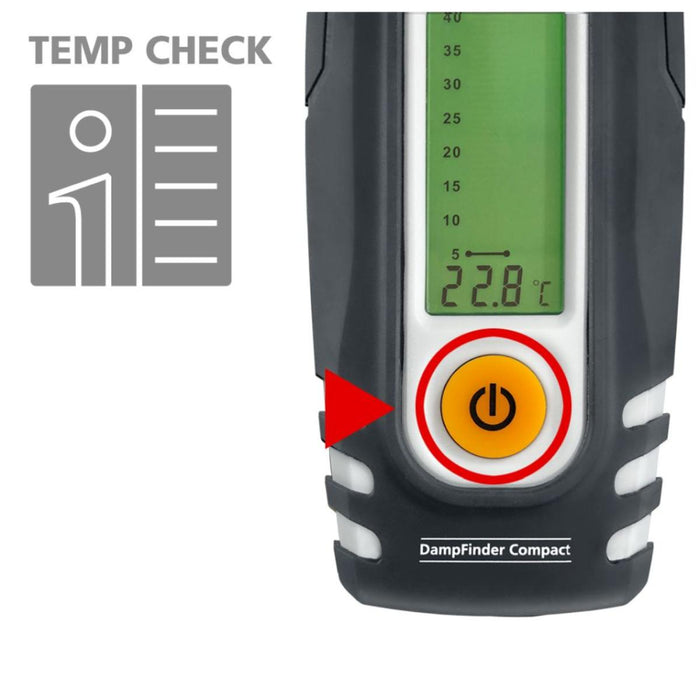MOISTURE METER LASERLIENER DAMPFINER COMPACT