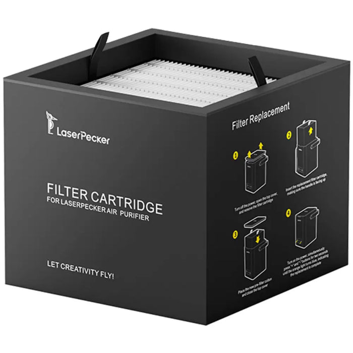 LaserPecker Air Purifier smoke canister filter - Accessories<<<Laser engravers and cutters<<<Creative