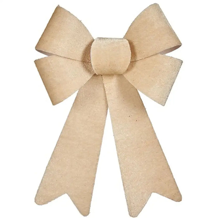 Lasso Krist+ Beige 16 x 24 x 4 cm Christmas bauble (12 Units) - Декорация и Осветление<<<Дом Градина<<<BigBuy&&&Коледни