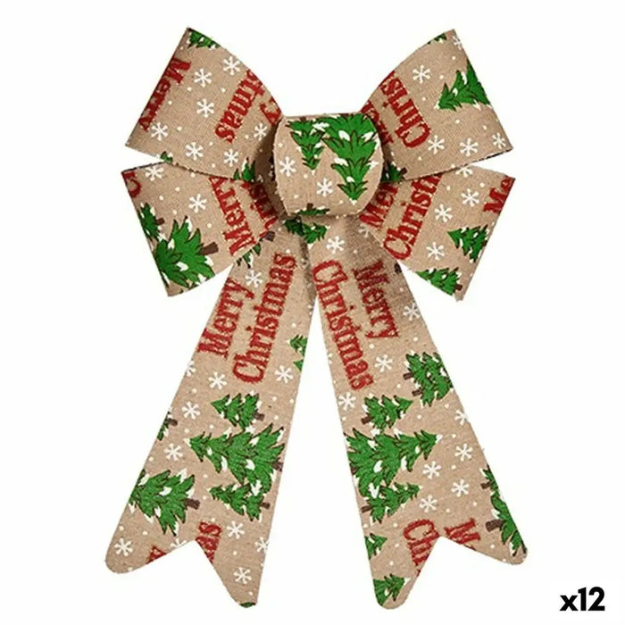 Lasso Krist+ Merry Christmas Multicolour 16 x 24 x 4 cm Christmas bauble (12 Units) - Декорация и Осветление<<<Дом