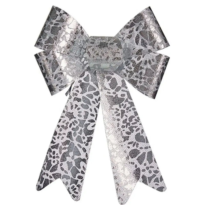 Lasso Krist+ Silver Printed 16 x 24 x 4 cm Christmas bauble (12 Units) - Декорация и Осветление<<<Дом
