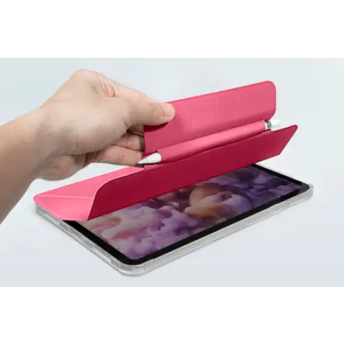 LAUT Huex Folio Case with Apple Pencil Holder for iPad 10.9’’ 10 (gen.) - Pink - Cell phone holders<<<HurtelXML