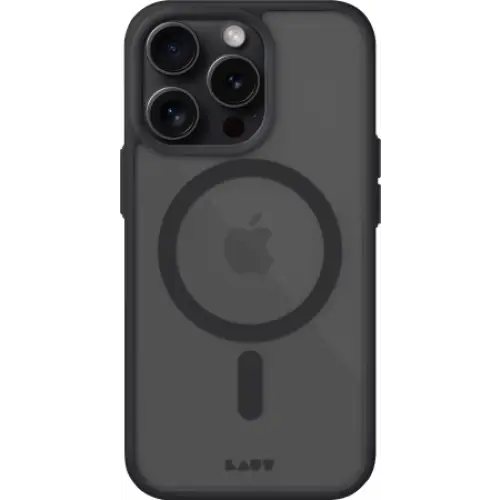 LAUT Huex Protect case with MagSafe for iPhone 15 Pro Max - black - Cell phone cases and covers<<<HurtelXML