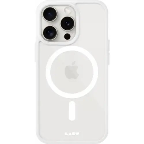 LAUT Huex Protect case with MagSafe for iPhone 15 Pro - white - Cell phone cases and covers<<<HurtelXML