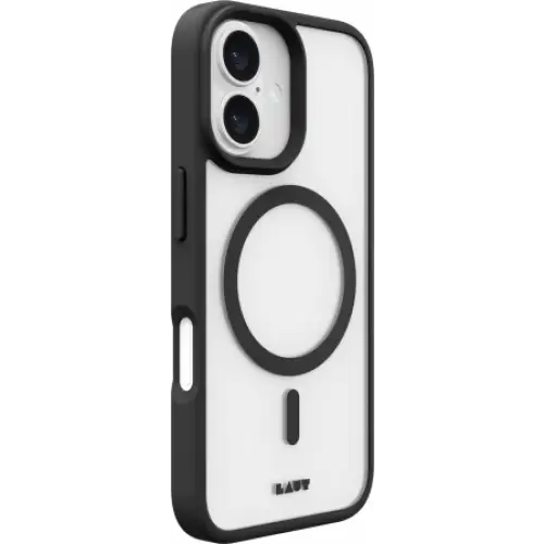 Laut Huex Protect MagSafe case for iPhone 16 Plus - black - Cell phone cases and covers<<<HurtelXML
