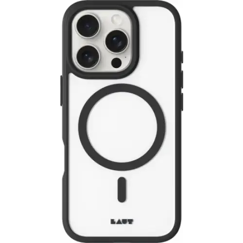 Laut Huex Protect MagSafe case for iPhone 16 Pro Max - black - Cell phone cases and covers<<<HurtelXML
