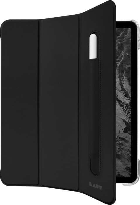LAUT Huex Folio - protective case with holder for Apple Pencil for iPad Pro 12.9" 4/5/6G (black)