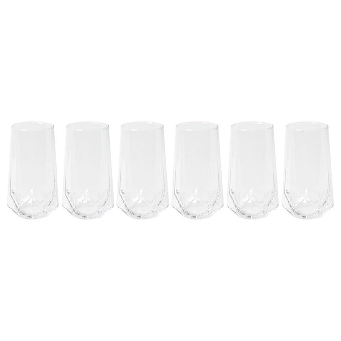 SOFT GLASS 460 ML 6 PCS VALERIA LAV