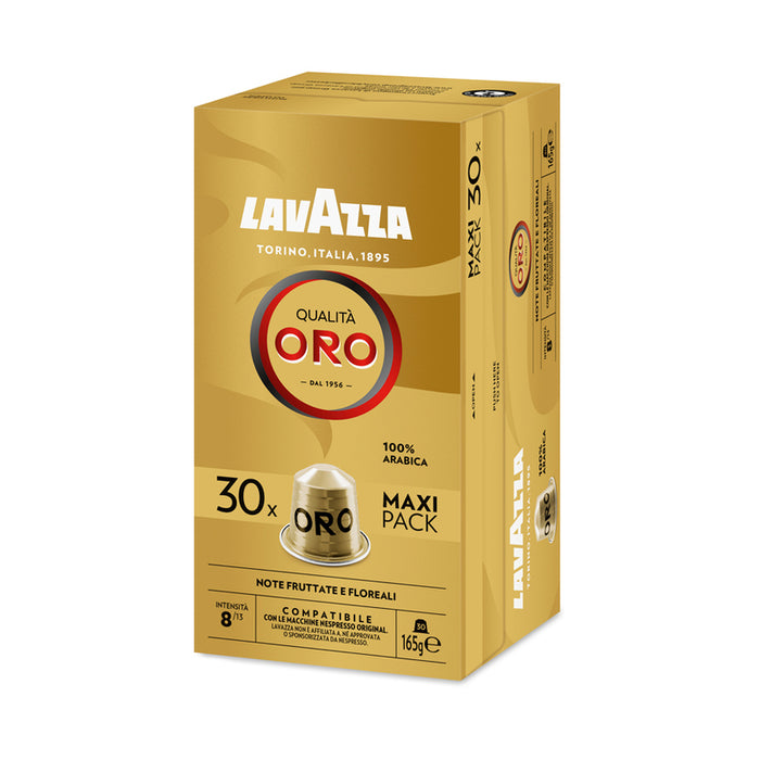 COFFEE CAPSULES NES ALU QUALITA ORO 30 COUNTS LAVAZZA