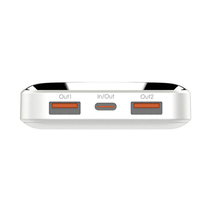 Powerbank LDNIO PQ12, 15W, 10000mah (white)